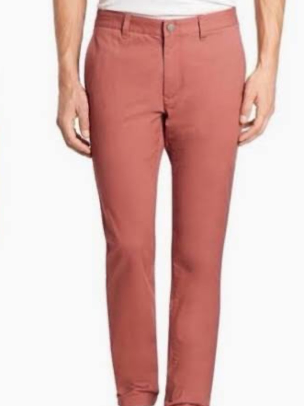 Bonobos Salmon Straight Leg Travel Pants Size 31
